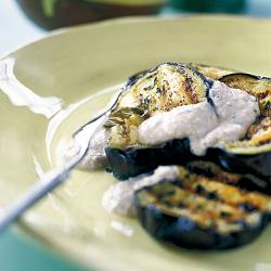 Gegrillte Aubergine