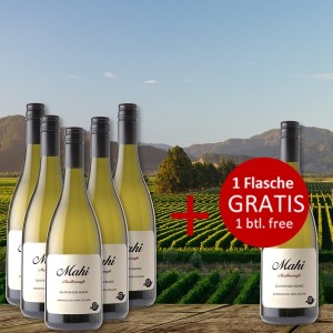 5+1 Set Mahi Marlborough Sauvignon Blanc 2022 - 1 Flasche GRATIS