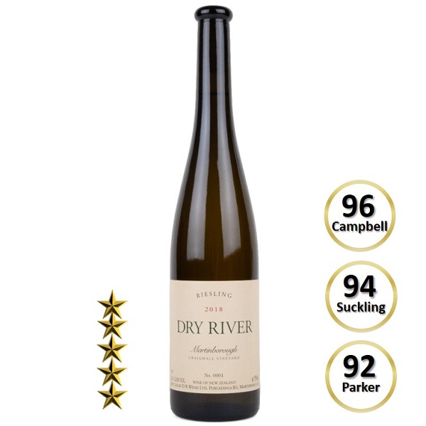 Dry River Craighall Riesling 2018