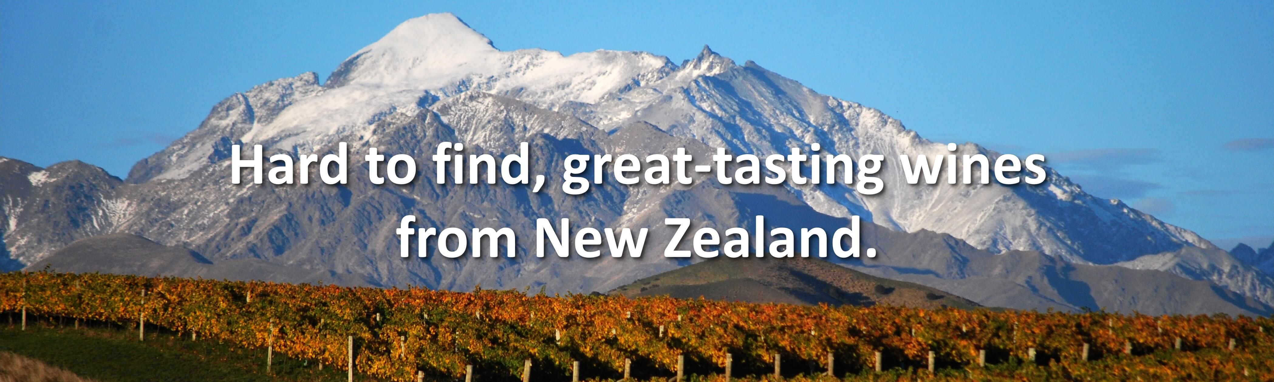 Wines from New Zealand